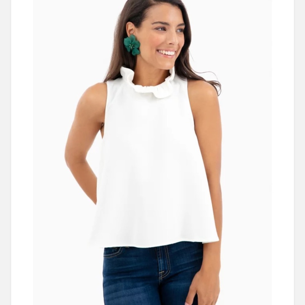 Tuckernuck pomander place top white cream xs